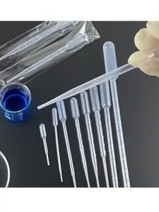 100pcs 2ml/3ml Disposable Plastic Dropper Transfer Pipette For Lab