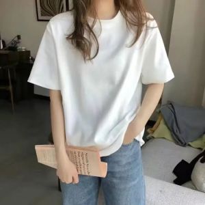 ชุดเดรสยาวคอวีแขนยาวสีขาว ทรงเอ เอวสูง ผ้าฝ้าย ฤดูใบไม้ผลิ ฤดูร้อน ฤดูใบไม้ร่วง กระโปรงผู้หญิง สไตล์เกาหลี ฤดูร้อน 2024 ใหม่