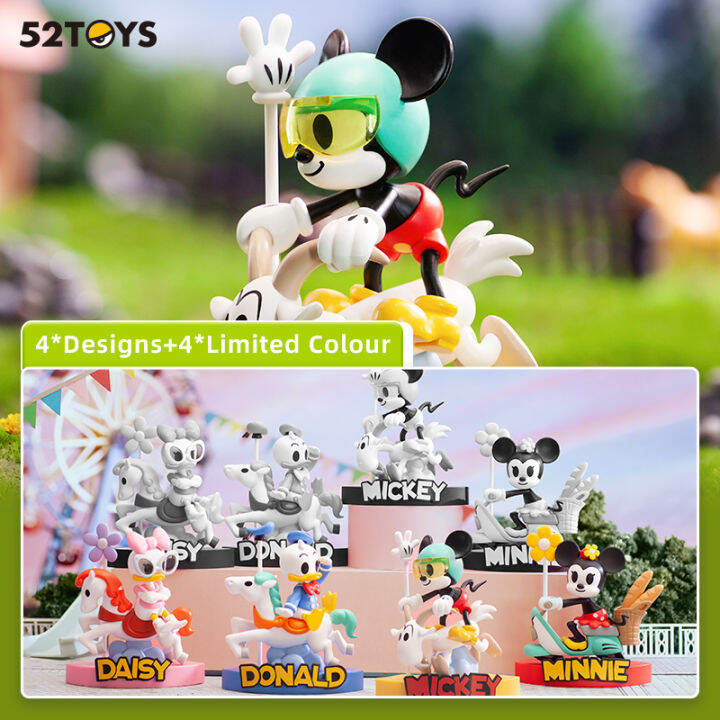 52toys Disney Mickey And Friends Carousels Series Blind Box Figure Toy