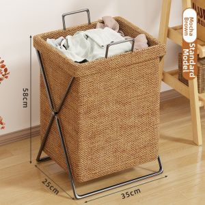 MUGG | Foldable Partitioned Clothes Hamper with Lid