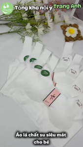 Áo Lá Cho Bé Gái Cotton Su Đúc Mỏng Nhẹ Thoáng Mát Không Gọng Kiểu Dáng Dễ Thương Happy AL1110 (MÃ 2301)