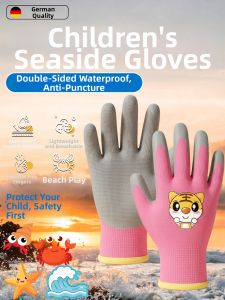 Waterproof Anti-cut Child Use Gloves