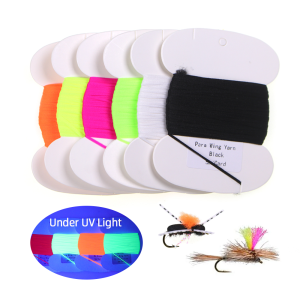 1pc/4pcs/6pcs High-visi Para Post Wing Floating Yarn Fly Tying Material for Emerger Nymphs Parachute Adams Dry Fly Trout Lures