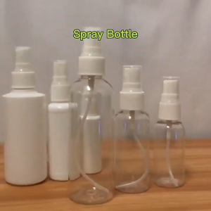50PCS Transparent Spray Bottle Portable Travel Spray Container Refillable Spray Bottle