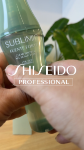 Shiseido Professional Sublimic Fuente Forte Clear Shower 120ml | Refreshing Scalp Mist for Oily Scalp & Odor Care