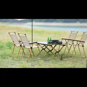 เก้าอี้ปิคนิค เก้าอี้สนาม A004 แคมป์ปิ้งพกพา สนามพับได้ แข็งแรง