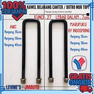 kawel belakang canter mur topi kunci 27 Marufuku / kawel belakang dutro mur topi / kawel belakang rino / begel per belakang canter / kawel belakang canter / ubolt canter / begol per canter