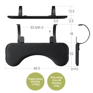 Sanwa Supply | Khay Đỡ Bàn Phím Hỗ Trợ Cổ Tay Đa Năng Mở Rộng Bàn Làm Việc Ergonomic