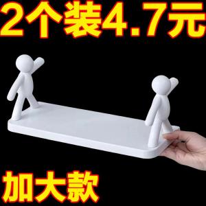 Giá Để Đồ Phòng Tắm Kiểu Scandinavia Bằng Nhựa Một Lớp Không Cần Khoan Giá Để Đồ Góc Phòng Tắm Kiểu Dáng Người Nhỏ