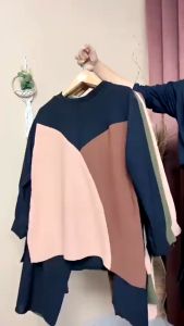 One Set Melya Setelan Wanita Crinkle Airflow By Olivia Dress