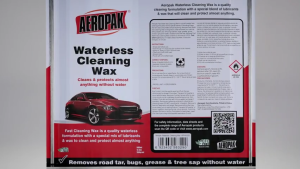 WATERLESS CLEANING WAX - AEROPAK - WATERLESS CLEANING WAX - (500ML)