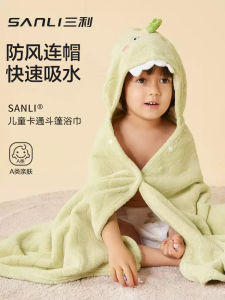 Khăn Bơi Có Thể Mang Được Cho Trẻ Em Khăn Tắm Có Mũ Thấm Nước Cho Bé Trai Và Bé Gái Quần Áo Mặc Được Cho Trẻ Sơ Sinh