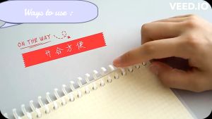 [30holes] PREMIUM THICK Click bind/loose-leaf DIY accessories round hole coil binding strip plastic binder ring A4A5B5