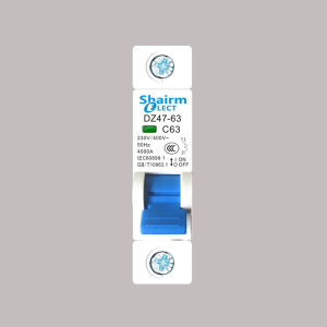 Air circuit breaker AC 2P 6A 10A 16A 20A 25A 32A 40A 50A 63A 230V-400V air switch circuit breaker With CE qualification certificate