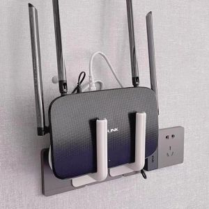 Router giá lưu trữ Hộp kệ treo tường thiết lập bộ chuyển đổi tín hiệu móc gắn tường Fixer wifi giá lưu trữ Khung giá đỡ