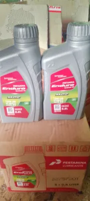 (COD) enduro matic pertamina 10W-30 api service sl jaso MB