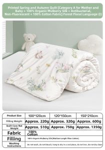 Boyang Home Textile | Convertible Baby Cot Quilt All-Season Silk