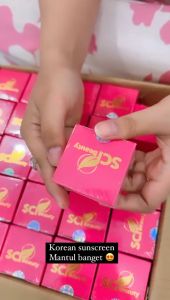 KOREAN SUNSCREEN PELICIN SCI BARBIE BEAUTY