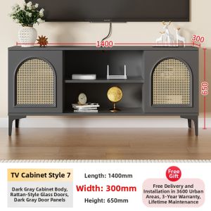 YDYOUDAN | Retro American Luxury TV Stand