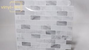 10-Sheet 3D Backsplash Peel and Stick Tile Self Adhesive 12\"x 12\" Premium Stick On Tile Backsplash For Kitchen Bathroom