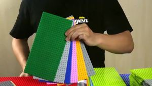32x32 32x16 16X16 Dots Classic Base Plates MOC DIY Plastic Bricks Baseplates City Building Blocks Figures Construction Toys