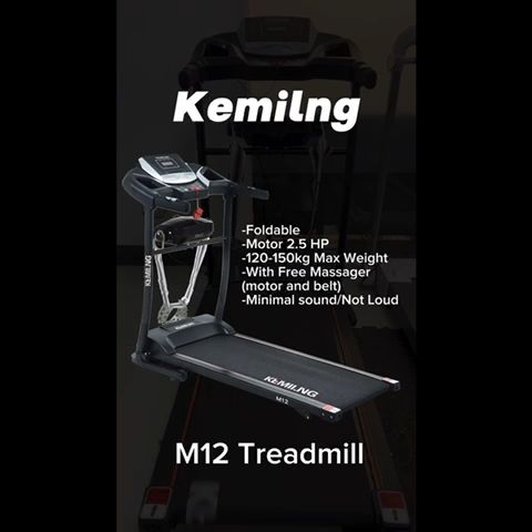 KEMILNG M12 Treadmill Multi-Function Stages Manual Incline Easy