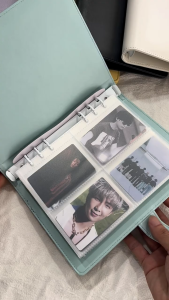 【SG STOCK】Specool® A5 PU Kpop Photocard Binder 2R Photocard Album Large Capacity Card Book Loose-leaf Photos Album