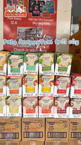 Pate Snappy Tom cao cấp vị Cá ngừ mix Trái cây rau củ cho Mèo 70g