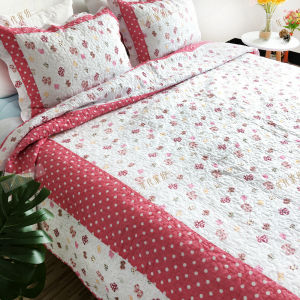 การค้าต่างประเทศควิลท์ผ้าฝ้ายแท้ชุดสองชิ้นสามชิ้นผ้าคลุมเตียงชิ้นเดียวผ้าปูที่นอนผ้าห่มฤดูร้อนเตียงเดี่ยวสองคนผ้าฝ้าย