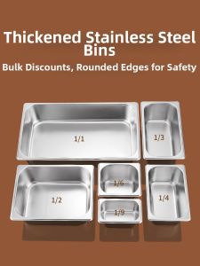 ZHENGXIANG | Stainless Steel Deep Food Serving Tray