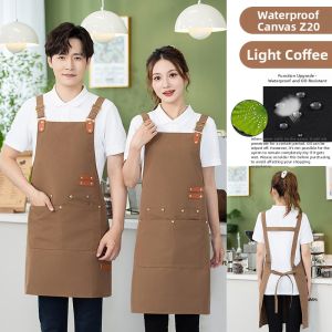 FAYILANG | Waterproof Customizable Logo Cafe Barista Apron