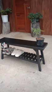 ม้านั่งไม้ ชั้นรองเท้า ชั้นวางของ ม้านั่งยาว ม้านั่ง ม้านั่งสนาม ม้านั่งสนาม เก้าอี้ยาว เก้าอี้ไม้ยาว เก้าอี้สวน ตกแต่งบ้าน ทนต่อสภาพแวดล้อมได้ดี เพื่อนซื้อ