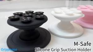 Grippopso Universal For Magsafe Suction Cup Type Socket Silicone Magnetic Lazy Phone Stand Tok Magnetic Gym Phone Holder Bracket