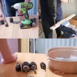 Electric Impact Wrench Convert Electric Drill 1/2" Square Socket Adaptor 0.8-10mm Keyless Chuck Universal Impact Tool