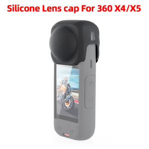 Silicone Lens Cap For 360 X4 Panoramic Camera Soft Protective Lens Cover One X4/X5 Camera Accessories