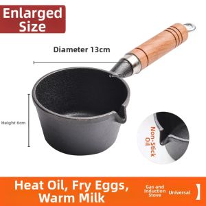 Cast Iron Hot Oil Small Pot