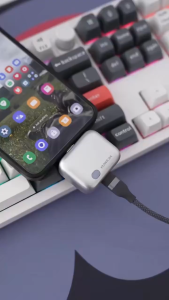 KEBIDUMEI Type C 140W Physical-Disconnect Battery Guard Smart Auto Stop Charging Protector Full Battery Auto Disconnect for Phones Earphone