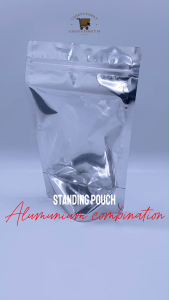 Plastik Standing Pouch Alumunium Foil Combination Kombinasi | Bening Ziplock Kemasan
