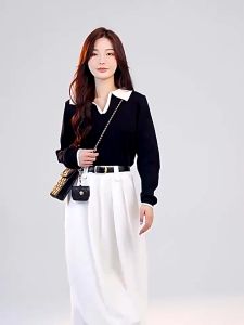 Womens Belt Fashion Leather Korean Style Metal Buckle Belt Fashion Versatile