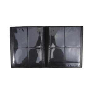 Trading Card Collector Holder 4/9/12-Pocket Binder Portable Storage Case Suitable for Game Cards Baseball Football Cards