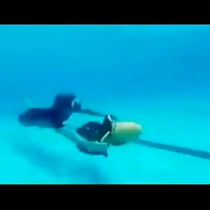 500W Two Speed Electric Underwater Scooter Water Propeller Diving Equipment Underwater Bike Suitable