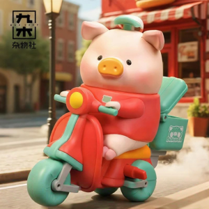 M&G SHOP | Lulu Pig Burger Delivery Series Handcraft Blind Box Figurines