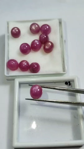 01พลอยทับทิมทรงกองข้าว ราคาต่อ1เม็ดพร้อมส่ง