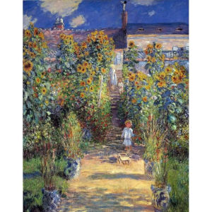 1000PCS Jigsaw Puzzle Monet Style Abstract Forest Garden Landscape Art For Adults Great Choice For Relaxation And Family Fun