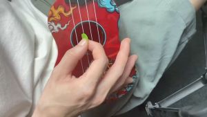 เล่นอาคูเลเล่, ขนาด 12-16นิ้ว, คอร์ด อูคูเลเล, กีตาร์ 4 สาย, ปรับได้, ขนาดพกง่าย - ส่งจากกรุงเทพ