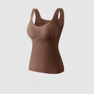 MiiOW | Áo vest lót lông cừu dày ấm áp cho nữ MiiOW Cat Person Áo khoác ngoài mùa thu đông thường ngày mặc bên trong không có đường may