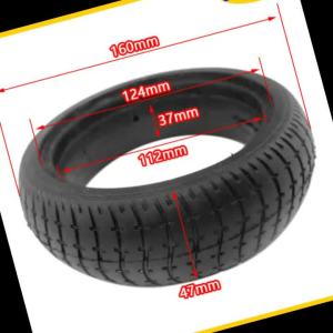 1pcs6.5 Inch 165x45 Solid Tire For Hoverboard Self Balancing Electric Scooter 7 Inch Explosion-proof Solid Tyre Wheel Accessory