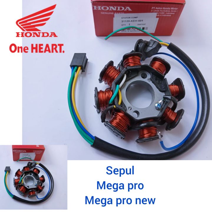 sepul spull Honda Mega pro Mega pro new-sepul tanpa fulser Mega pro new