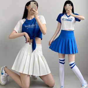 Cheerleading Dance Aerobics Clothing Cheerleading Student Sports Meeting Business Attire Kpop Womens Team Jazz Stage Costume