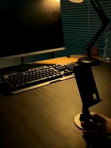 360度旋转手机平板支架加重底座 360° Rotation Phone Holder Stand Metal Phone Stand Tablet Stand